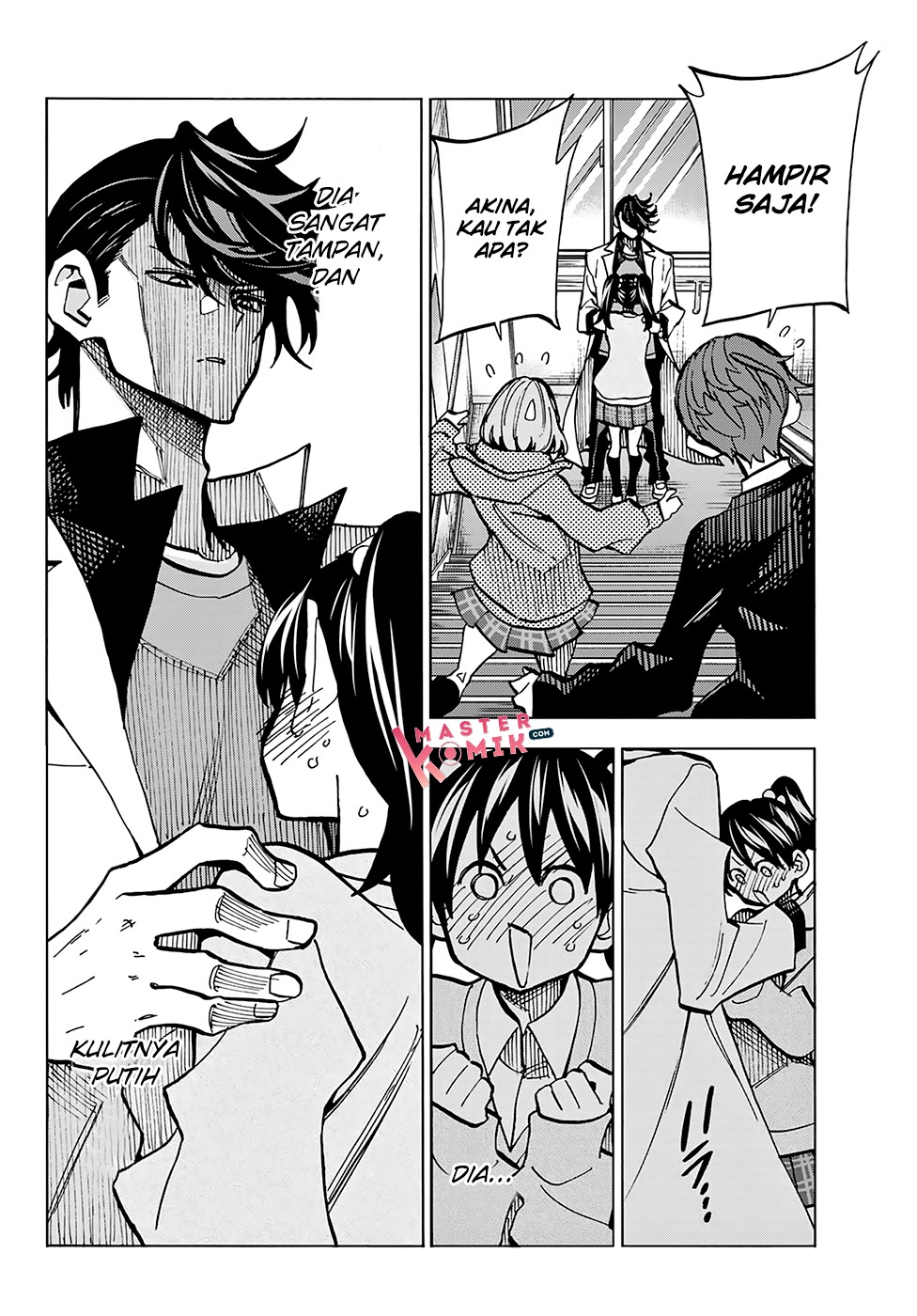 The Story Between a Dumb Prefect and a High School Girl with an Inappropriate Skirt Length chapter 4